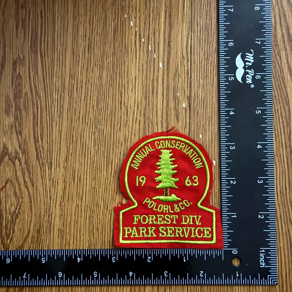 Ralph Lauren Polo PRL Patch Forest Park Service RRL Rare Camp Trail Tree Rare